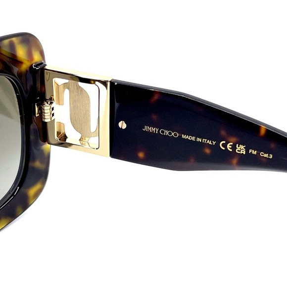 NEW!!! JIMMY CHOO Sunglasses GAYA/S 086HA Authentic - Picture 9 of 11